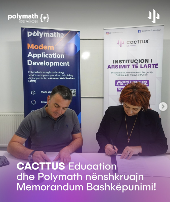 cacttus education x polymath services