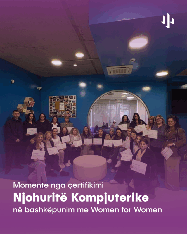 Fuqizimi i Grave përmes Teknologjisë: Përfundon me Sukses Trajnimi për Fuqizimin e Grave në Fushën e Teknologjisë