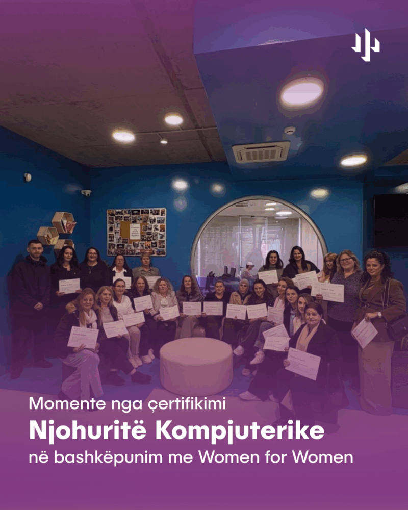 Fuqizimi i Grave përmes Teknologjisë: Përfundon me Sukses Trajnimi për Fuqizimin e Grave në Fushën e Teknologjisë